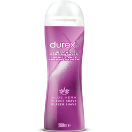 DUREX - GEL LUBRICANTE DE MASAJE SUAVE ALOE VERA 200 ML