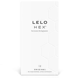 LELO - HEX PRESERVATIVO CAJA 12 UDS