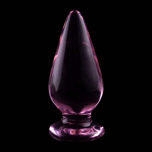 NEBULA SERIES BY IBIZA - MODELO 4 PLUG CRISTAL BOROSILICATO ROSA 11 CM -O- 5 CM