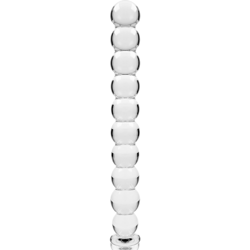 NEBULA SERIES BY IBIZA - MODELO 22 DILDO CRISTAL BOROSILICATO TRANSPARENTE 21.5 CM -O- 2.5 CM