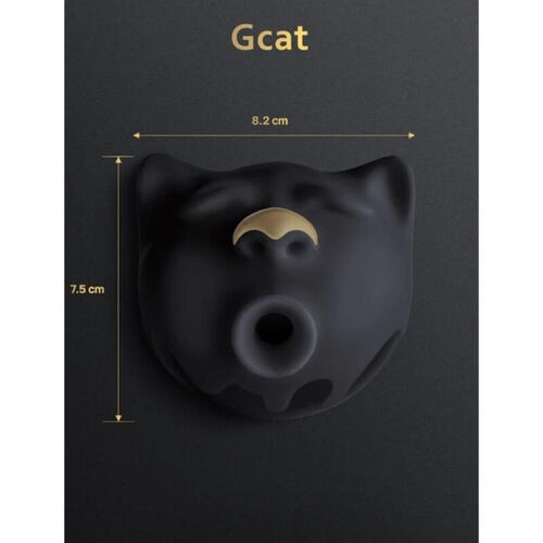 G-VIBE - GCAT MYSTIC ONDAS ESTIMULADORAS DE CLÍTORIS NEGRO
