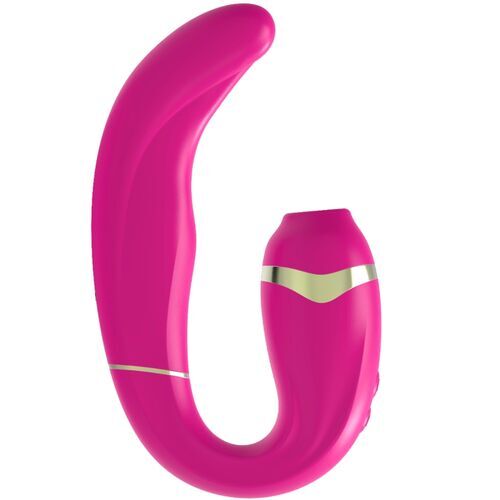 ADRIEN LASTIC - MYG ONDAS ESTIMULADORAS CLÍTORIS Y ESTIMULADOR G-SPOT ROSA