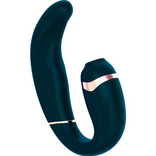 ADRIEN LASTIC - MYG ONDAS ESTIMULADORAS CLÍTORIS Y ESTIMULADOR G-SPOT VERDE OSCURO