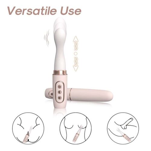 ARMONY - VIBRADOR ROTADOR & TELESCÓPIO AUTOMÁTICO YELLOW