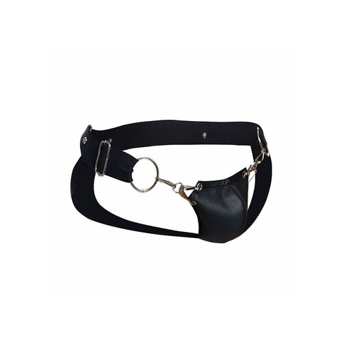 MOB - DNGEON JOCKSTRAP NEGRO A PRESIÓN TALLA ÚNICA
