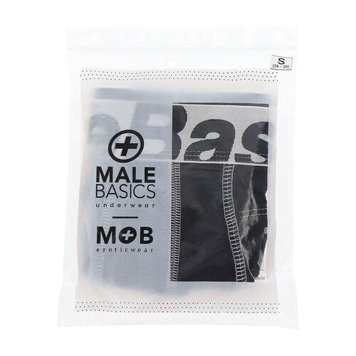 MOB - TANGA NEGRO CON FORMA DE LAGRIMA TALLA L/XL