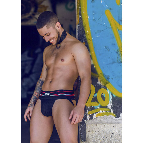 MOB - TANGA CLASICO NEGRO TALLA L