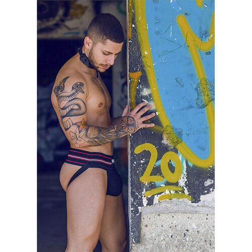 MOB - TANGA CLASICO NEGRO TALLA L