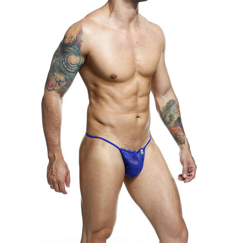 MOB - TANGA DE ENCAJE ROYAL TALLA L/XL