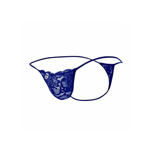 MOB - TANGA DE ENCAJE ROYAL TALLA L/XL