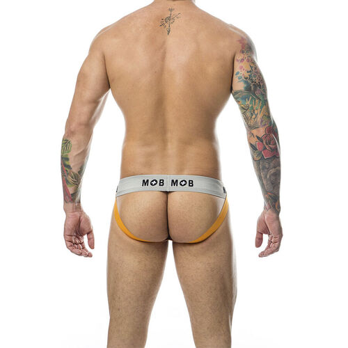 MOB - JOCK CLASICO STRIPE NARANJA TALLA L
