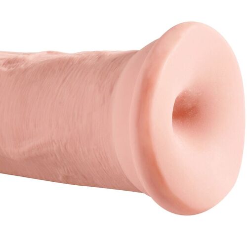 KING COCK - PENE REALÍSTICO 3D 26 CM NATURAL