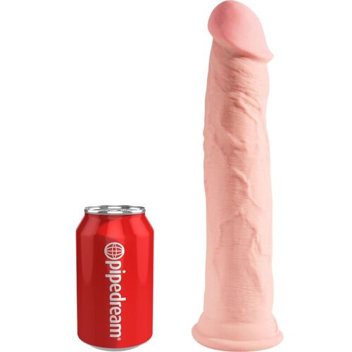 KING COCK - PENE REALÍSTICO 3D 26 CM NATURAL