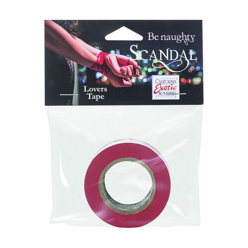 CALEXOTICS - SCANDAL CINTA DE BONDAGE ROJA