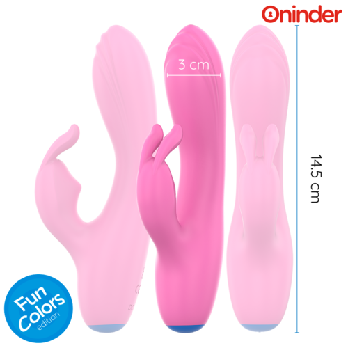 ONINDER CUTE - LOVE BUNNY VIBRADOR PUNTO G Y CLITORIS - APP MUNDIAL GRATUITA