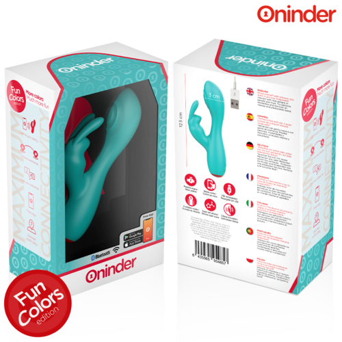 ONINDER CUTE - LOVE BUNNY VIBRADOR PUNTO G Y CLÍTORIS - APP MUNDIAL GRATUITA