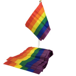 PRIDE - BANDERIN PEQUEÑO BANDERA LGBT
