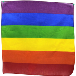 PRIDE - PAÑUELO LGBT 50 X 50